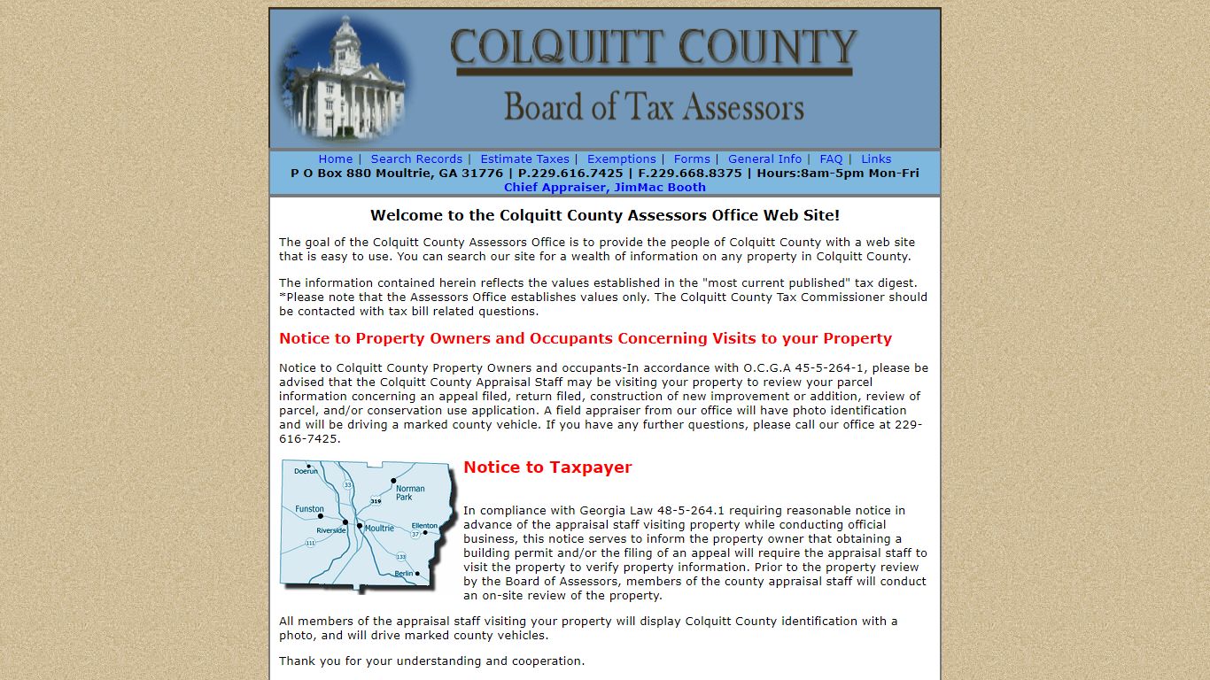 Colquitt County Tax Assessor's Office